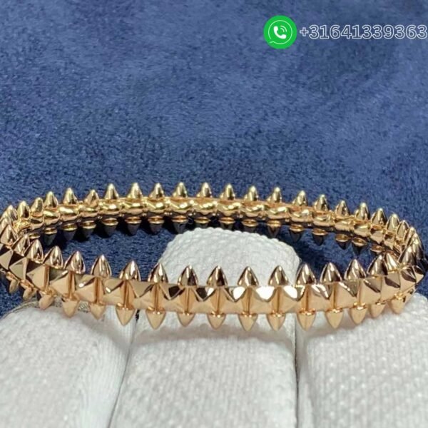 Cartier 18k Rose Gold Clash de Cartier Medium Model Bracelet B6065217