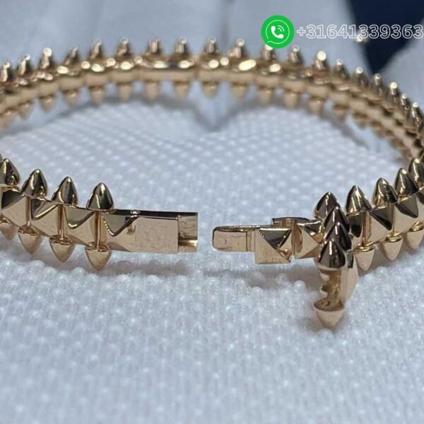 Cartier 18k Rose Gold Clash de Cartier Medium Model Bracelet B6065217 - Image 2