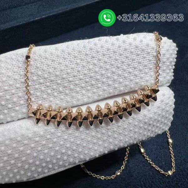 Cartier Clash De Cartier 18K Rose Gold Medium Model Necklace Ref. B7224745